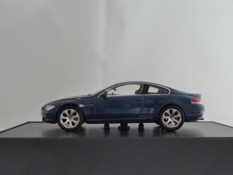 BMW, 6-serie coupe (E63), 2003-2010, blauw, Kyosho, 80 42 0 153 280