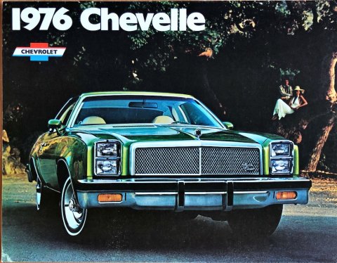 Chevrolet Chevelle nr. 3313, 1975-09 21,7 x 28,0, 12, EN year 1975 folder brochure