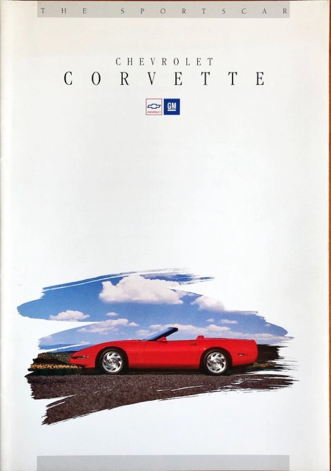 Chevrolet Corvette nr. -, 1994 A4, 16, NL year 1994 folder brochure