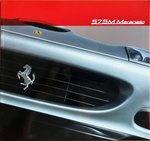 Ferrari 575M Maranello nr. N.1804:02, 2002 27,0 x 28,5, 44, EN:DE:FR:IT year 2002 folder