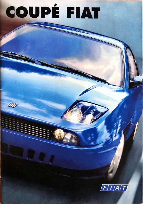 Fiat Coupe nr. 04.2.8851.22, 1997-10 A4, 36, NL year 1997 folder brochure
