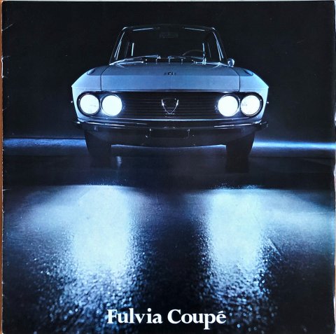 Lancia Fulvia Coupe nr. 8799385, 1971 25,0 x 25,0, 14, 4-talig year 1971 folder brochure