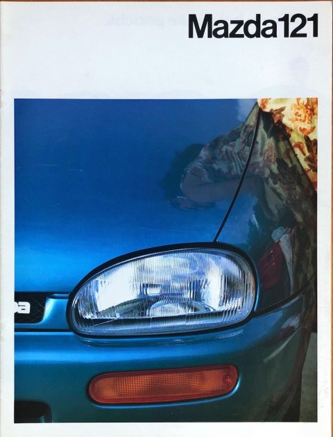 Mazda 121 nr. 012 P 40, 1991-01 NL 1991 folder brochure (1)