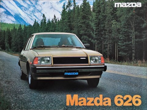 Mazda 626 nr. -, 1978-12 21,5 x 28,0, 20, NL, € 2,5,= year 1978 folder brochure