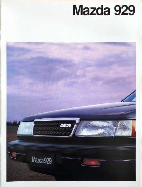 Mazda 929 nr. 012 P 29, 1990-08 21,5 x 28,1, 22, NL, € 2,5,= year 1990 folder brochure