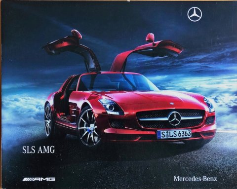 Mercedes SLS AMG 2060-02-01 coupe 2009-09 EN 2009 folder brochure