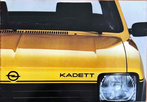 Opel Kadett nr. -, 1977-01 A4, 24, NL year 1977 folder brochure