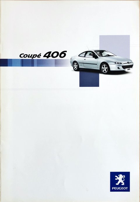 Peugeot 406 coupe nr. -, 2003-05 A4, 20, NL year 2003 folder brochure