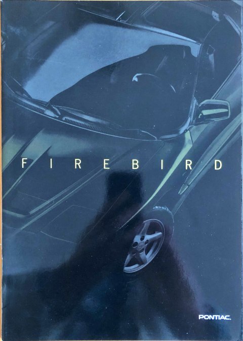 Pontiac Firebird nr. DU 20 10 06 27, midden jaren 90 A4, 22, NL year midden jaren 90 folder brochure