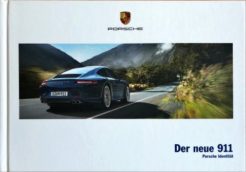 Porsche 911 (991.1) nr. WSLC1201000210 DE:WW, 2011-05 DE 2011 folder brochure