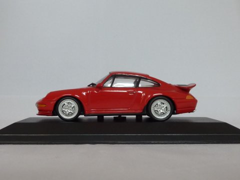 Porsche 911 - 993 Coupe RS, 1995-1996, rood, Minichamps, 430 065102 