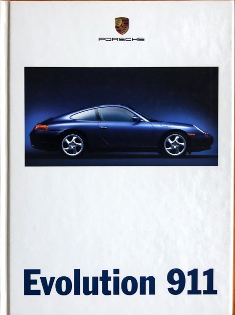Porsche 911 (996) nr. WVK 195 410 98 D:WW, 1998-02 DE 1998 folder brochure