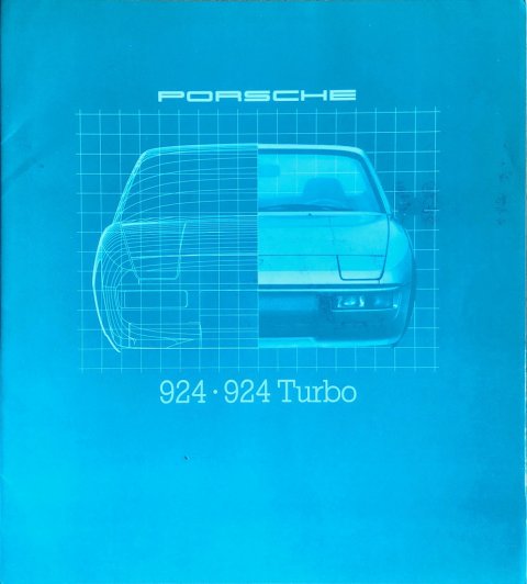 Porsche 924 : 924 Turbo nr. 1010.10, 1979 (mj. 1980), DE year 1979 folder brochure
