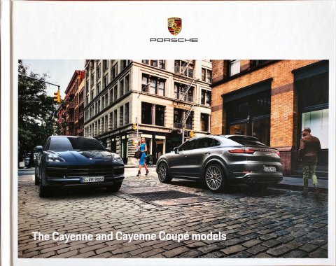 Porsche Cayenne, Cayenne Coupe (E3) WSLE2101000320, 2020-11 EN folder brochure