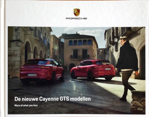 Porsche Cayenne (Coupe) E3 GTS WSLE2101001491 NL 2020-06 2020 folder brochure