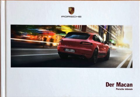 Porsche Macan nr. WSLA1701000210 DE:WW, 2016-03 DE 2016 folder brochure