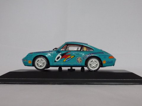Porsche sports car 911 - 993 Supercup H. Haupt, 1994, blauw, Minichamps, 430 946306