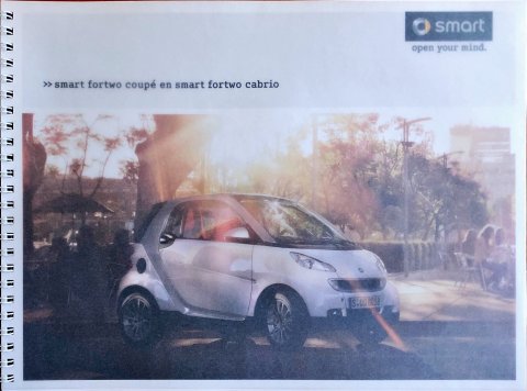 Smart Fortwo Coupe : Cabrio nr. -, 2009 21,0 x 28,5, 38, NL year 2009 folder brochure