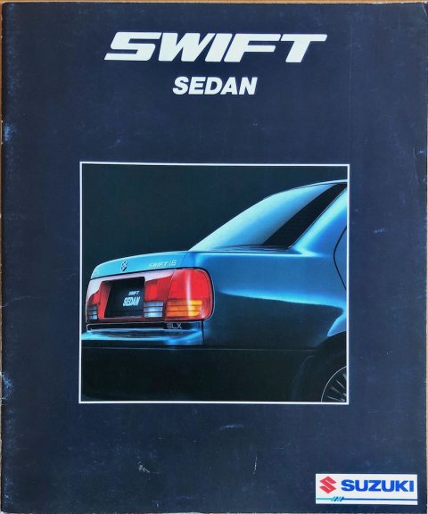 Suzuki Swift Sedan nr. 71790, 1990-07 NL 1990 folder brochure