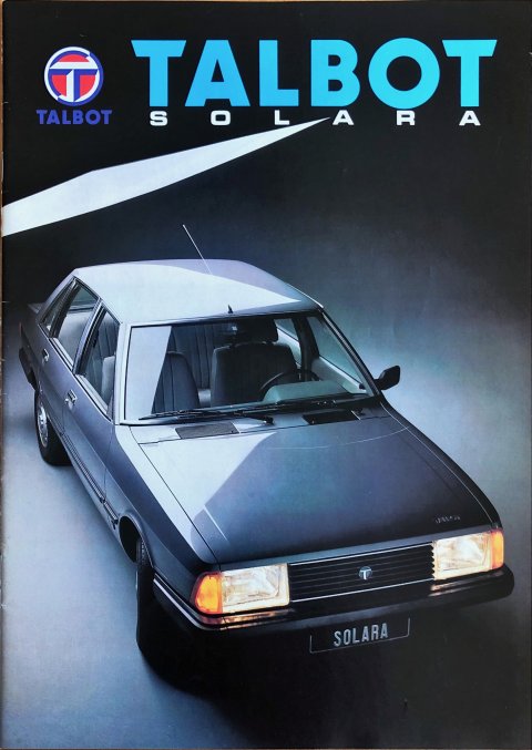 Talbot Solara nr. -, 1981 (mj. 1982) A4, 20, NL year 1981 folder brochure