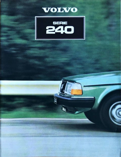 Volvo 240 nr. ASP:PV 8533-81, 1980 (mj. 1981) 21,5 x 28,0, 26, NL year 1980 folder brochure (1)