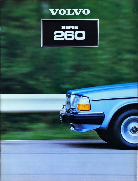 Volvo 260 nr. ASP:PV 8563-81, 1980 (mj. 1981) 21,5 x 28,0, 28, NL year 1980 folder brochure (1)