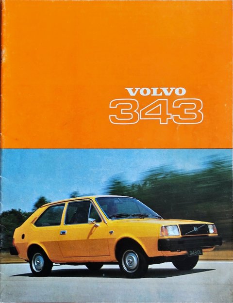 Volvo 343 nr. ASP:BV 3100-77 (2-77), 1976 (mj. 1977) 21,5 x 28,0, 20, NL year 1976 folder