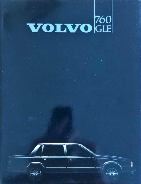 Volvo 760 GLE nr. AS:PV 9553-82, 1981 (mj. 1982) 21,5 x 28,0, 38, NL year 1981 folder brochure (1)
