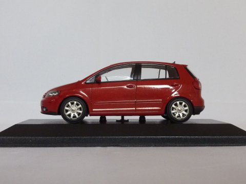 VW Golf Plus, 2005-2009, rood, Minichamps, - website