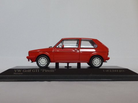 VW Golf Type 1 GTI Pirelli, 1983, rood, Minichamps, 400 055170 website