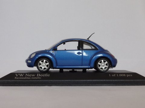 VW New Beetle, 1998, blauw, Minichamps, 430 058004 website