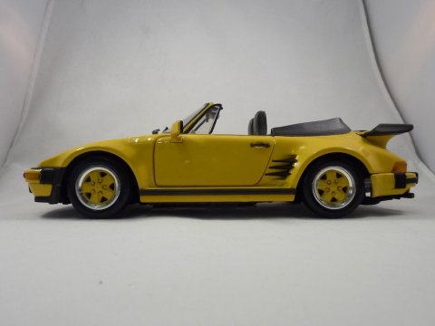 1op18 Porsche 930 Turbo slant nose Revell geel