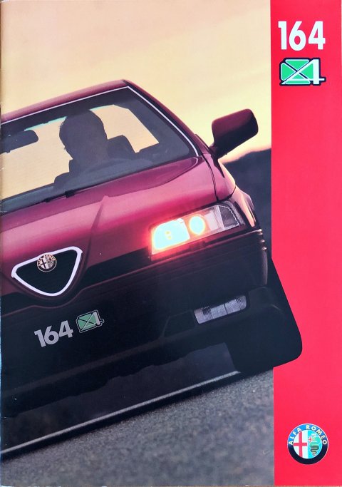 Alfa Romeo 164 Q4 nr. 04.9.KQ04.22-1:94, 1994-01 A4, 30, NL year 1994 folder brochure