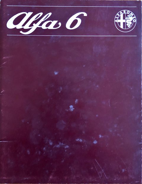Alfa Romeo 6 nr. 793 986, 1979 22,5 x 29,0, 26, NL year 1979 folder brochure