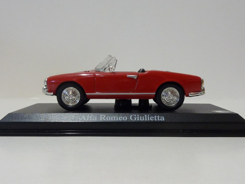 Alfa Romeo Giulietta spyder, 1956 del Prado