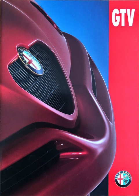 Alfa Romeo GTV nr. 46249065, 1995-10 A4, 30, NL year 1995 folder brochure
