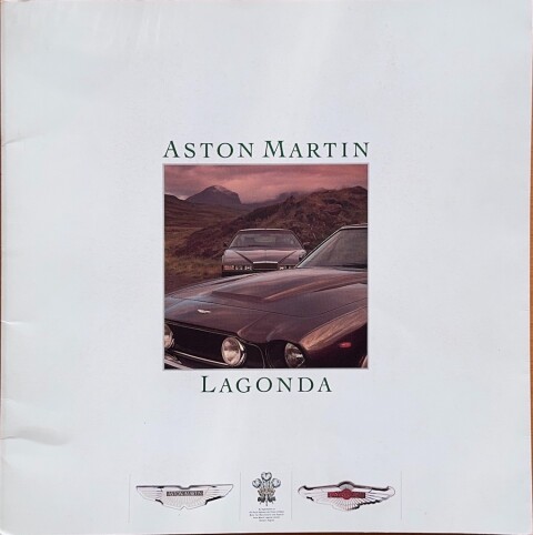 Aston Martin Aston Martin, Lagonda modellen nr.  , 1986 30,5 x 30,5, 26, DE year 1986 folder brochure