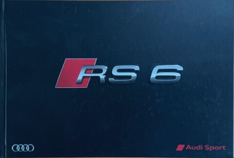 Audi RS 6 nr. 558:1161.00.00, 2015 03 20,2 x 30,0 (book), 72, DE year 2015 folder brochure