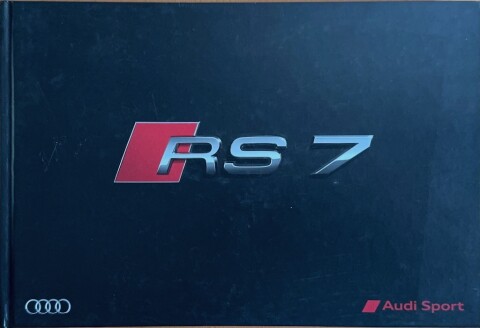 Audi RS 7 nr. 558:1162.00.09, 2015 04 20,2 x 30,0 (book), 70, DE year 2015 folder brochure