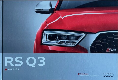 Audi RS Q3 nr. 458:1273.00.09, 2014 11 20,2 x 30,0 (book), 66, DE year 2014 folder brochure