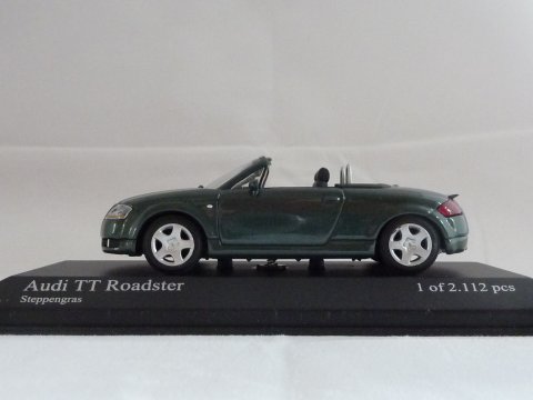Audi TT roadster, 1999 Minichamps, nr. 430 017231