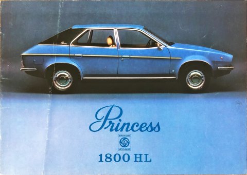 Austin / Morris Princess 1800 HL nr. -, jaren 70 A4, 8, NL year jaren 70 folder brochure