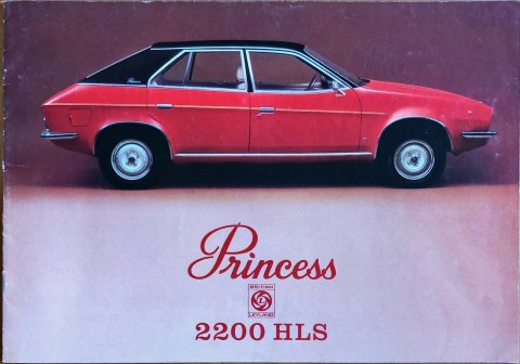 Austin : Morris Princess 2200 HLS nr. -, jaren 70 A4, 8, NL year jaren 70 folder brochure (1)