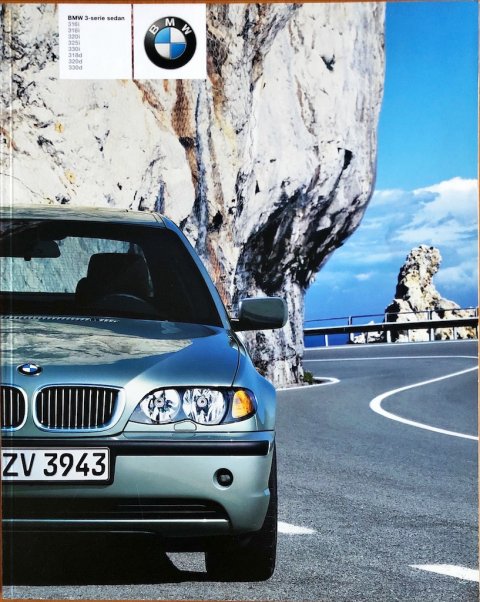 BMW 3-serie sedan (E46) nr. 211 003 079 65, 2002 (2:02) 23,0 x 29,0, 94, NL year 2002 folder