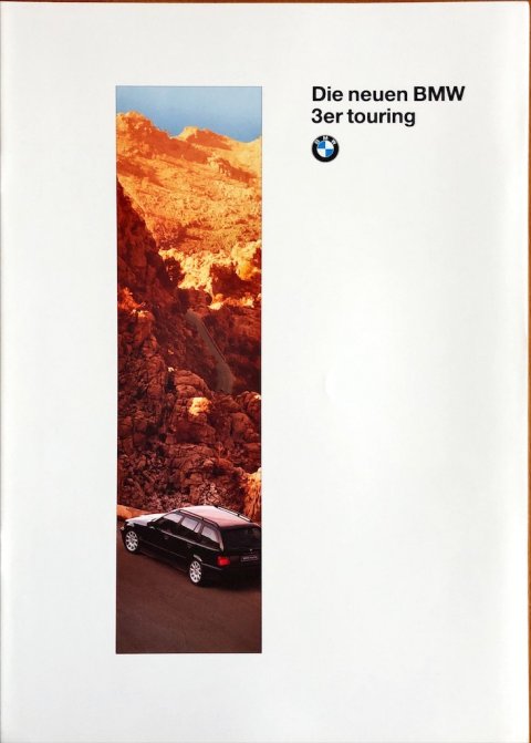 BMW 3-serie touring (E36) nr. 511 03 03 10, 1995 (1:95) A4, 22, DE year 1995 folder brochure