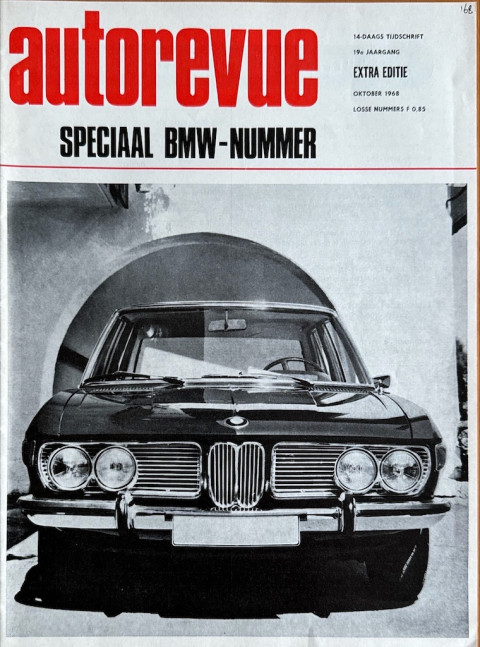 BMW Autorevue Speciaal BMW nummer nr.  , 1968 21,0 x 28,0, 44, NL year 1968 folder brochure