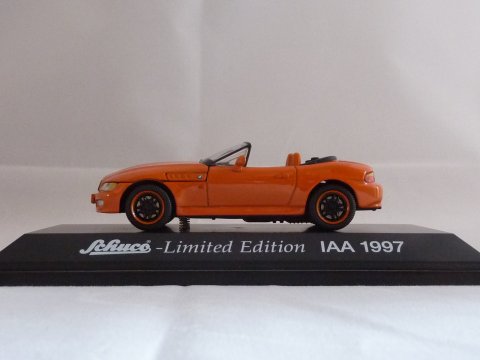 BMW, Z3 roadster (E36) IAA edition, 1997-1997, oranje, Schuco, 77165 