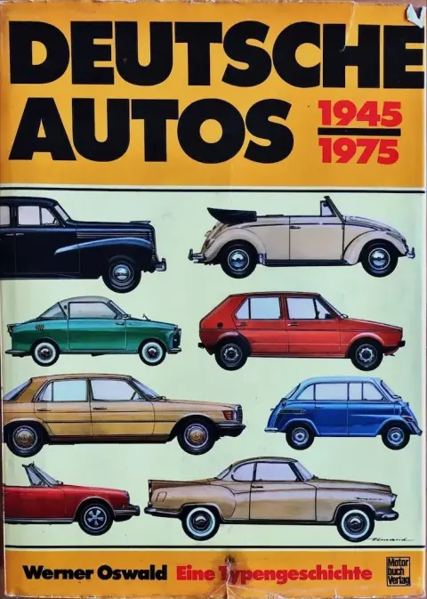 Boek Deutsche Autos 1945   1975 Motor buch Verlag