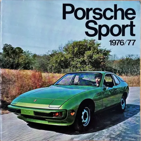 Boek Porsche Porsche Sport 1976:77 Joe Rusz ISBN 0 9600832 0 0