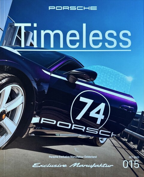 Boek Porsche Timeless 015 Porsche Gelderland Porsche Exclusive Manufaktur